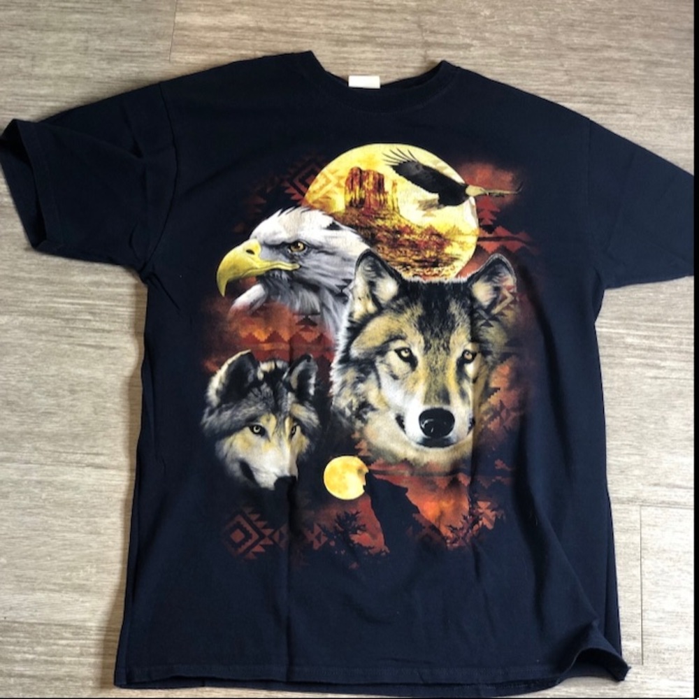 Men’s South Western US Themed T-Shirt